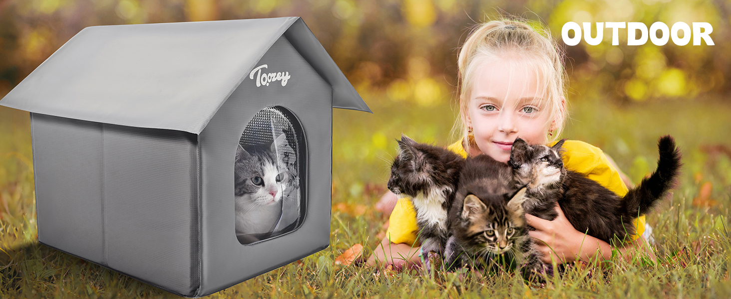 outdoor cat house 