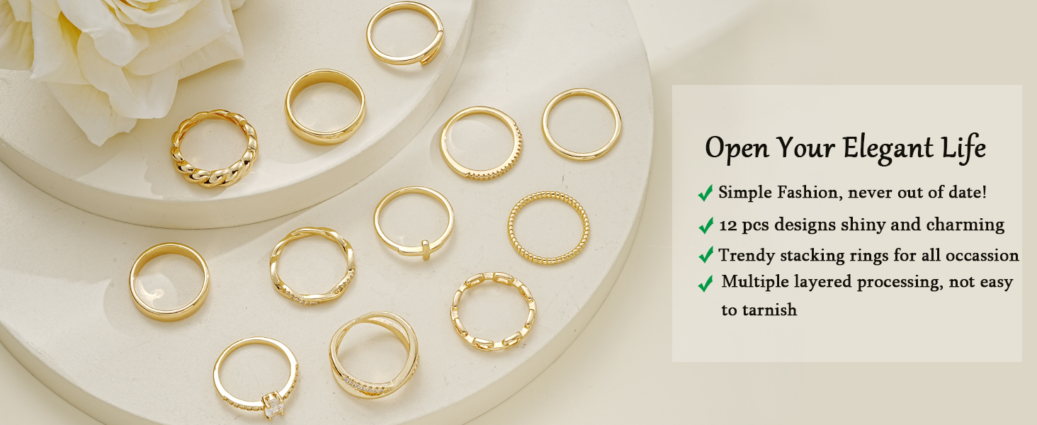 gold rings