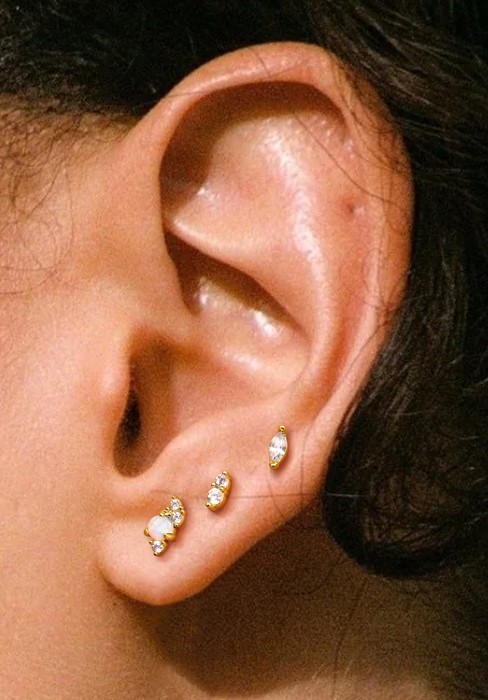 krfy flat back earrings