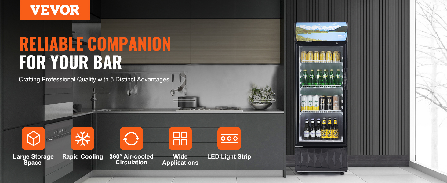 commercial merchandiser refrigerator