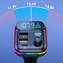 Car Voltage Displa
