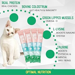 Explaining Vitality with real protein, colostrum, green lipped mussels, lysine and taurine