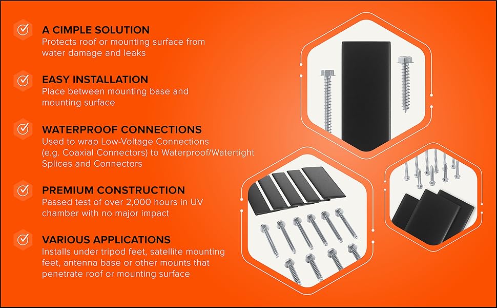 easy installation waterproof connections various applications
