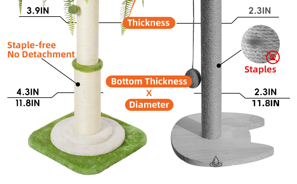 cat scratching post