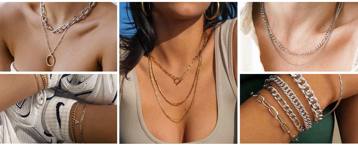 figaro chain jewelry CK033