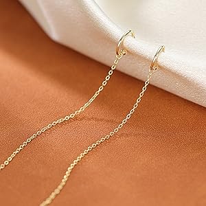 cuff_earrings_chain_for_women_girls_crawler_earrings_wrap_climber_helix_earrings 