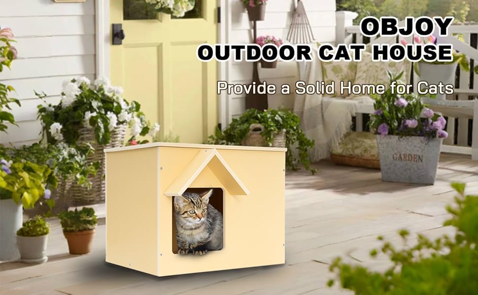 outdoor weatherproof cat house
