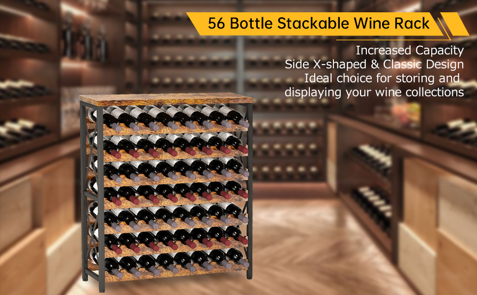 Wine Storage Freestanding Floor