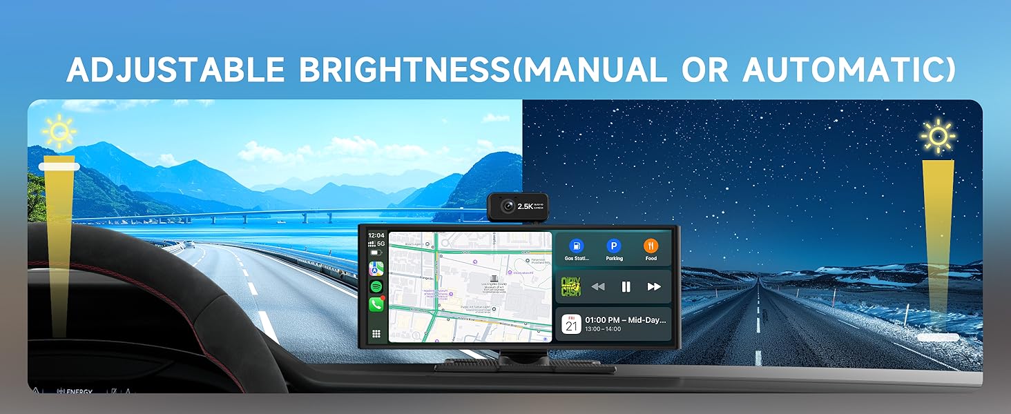 Portable Carplay Screen for Car