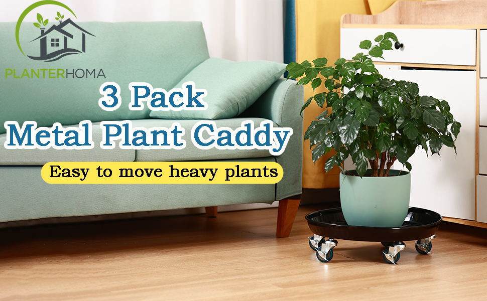 plant caddy with wheels