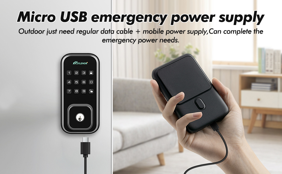 Zylenor Keyless Entry Door Lock