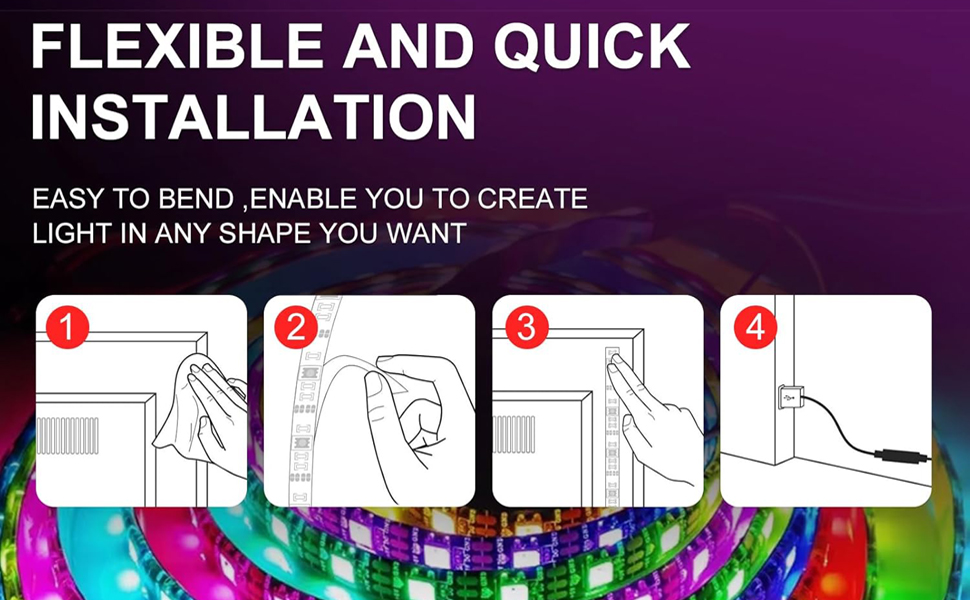led strips for tv