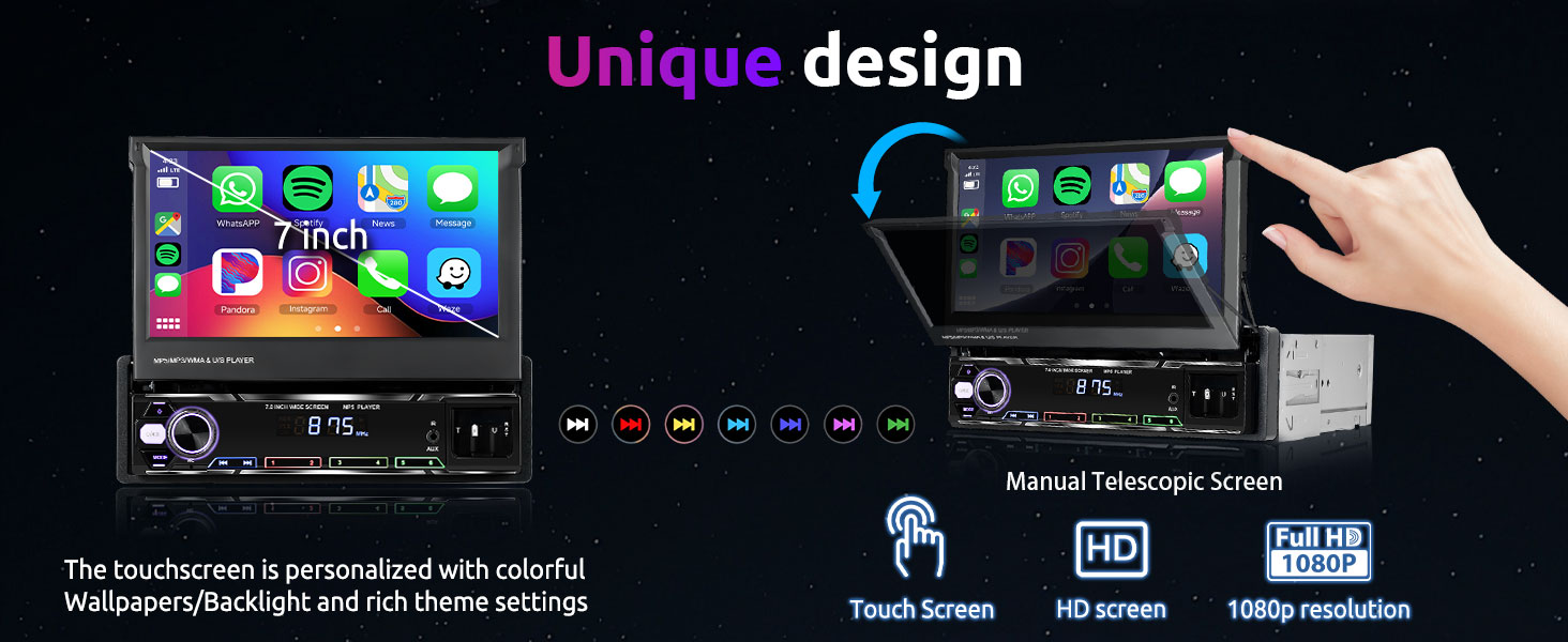 wireless carplay radio