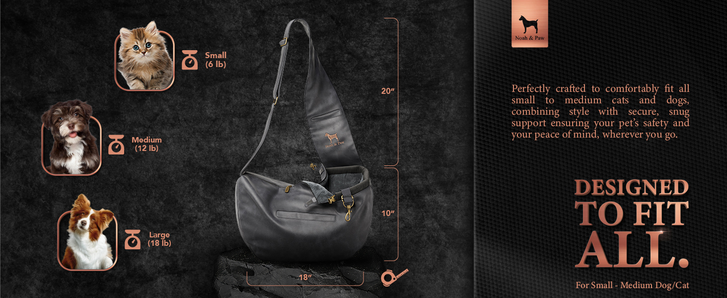 Dog Sling Carrier for small dogs