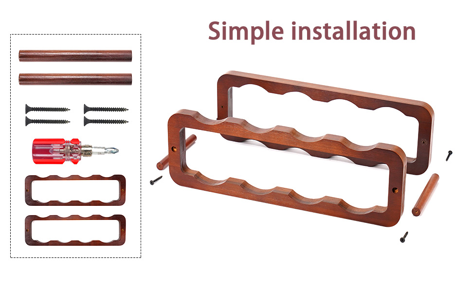 Installation diagram, installation is simple and easy