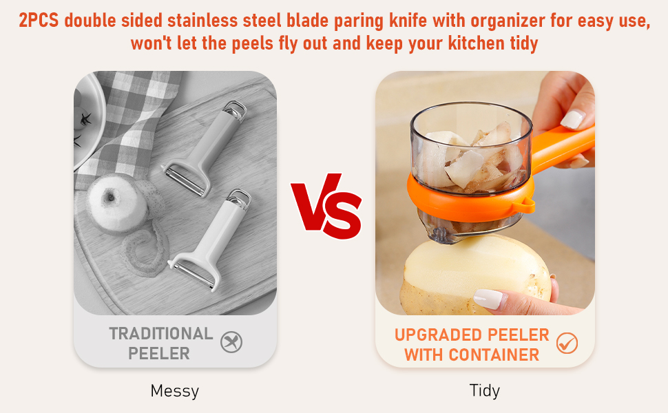 Peeling Knife With Storage Box