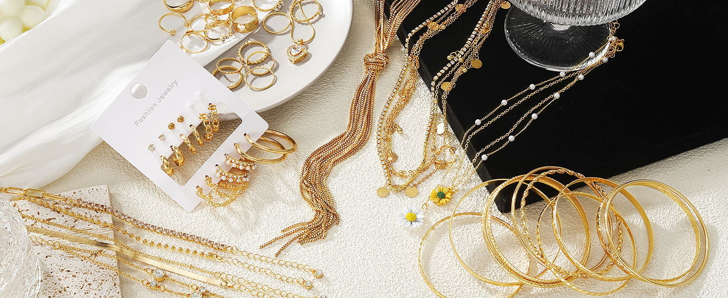gold jewelry set