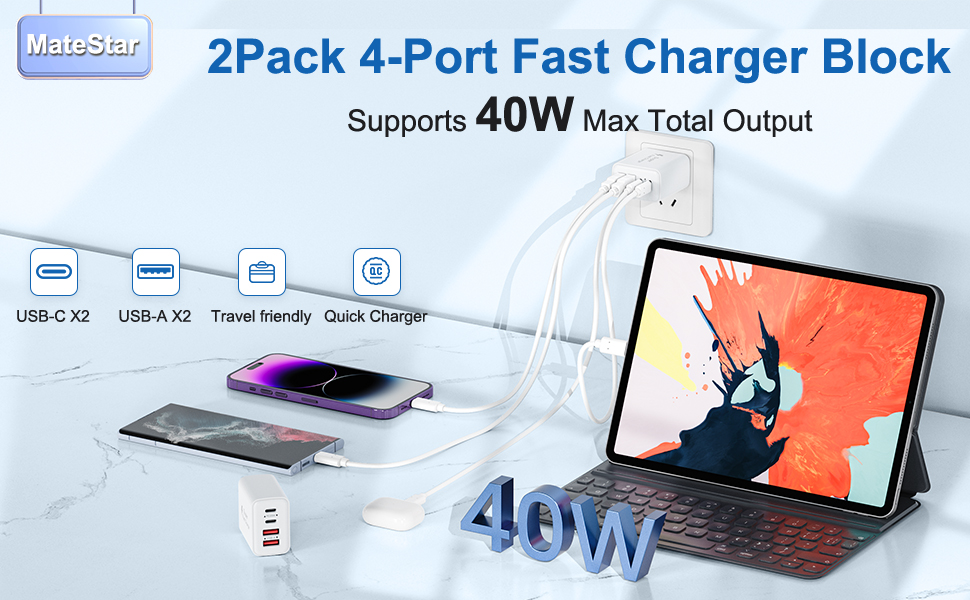 usb c charger block