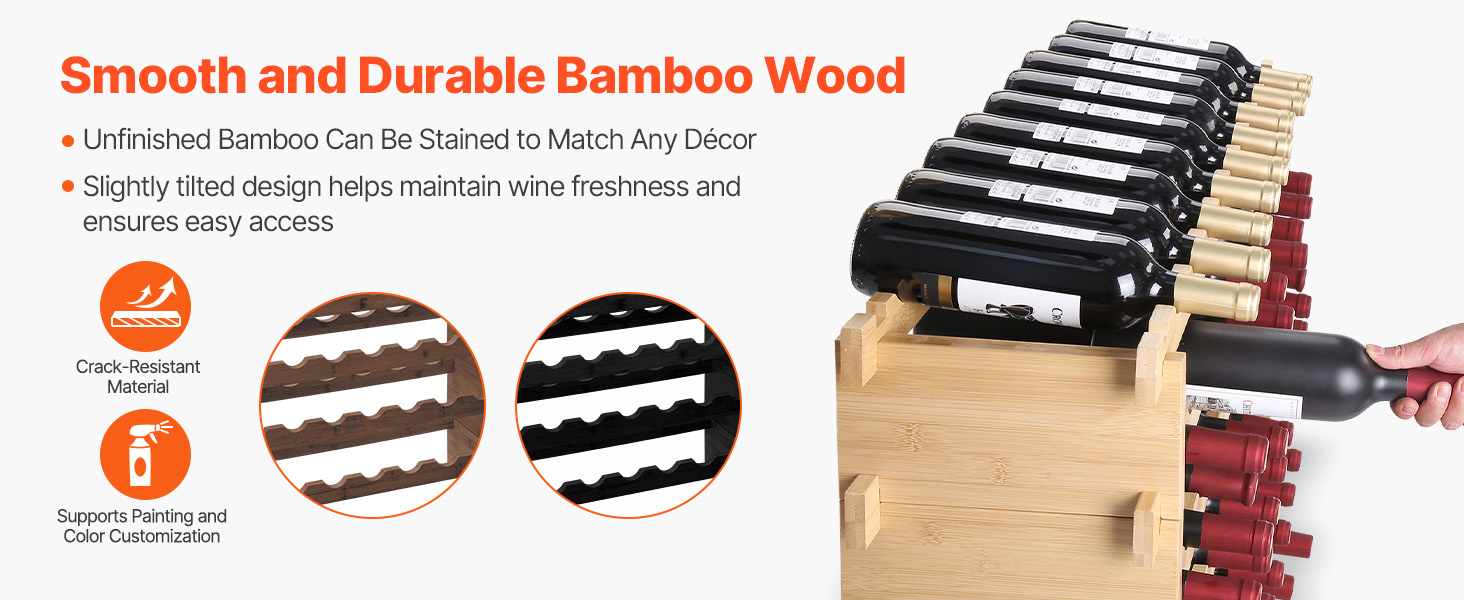 wood wine rack