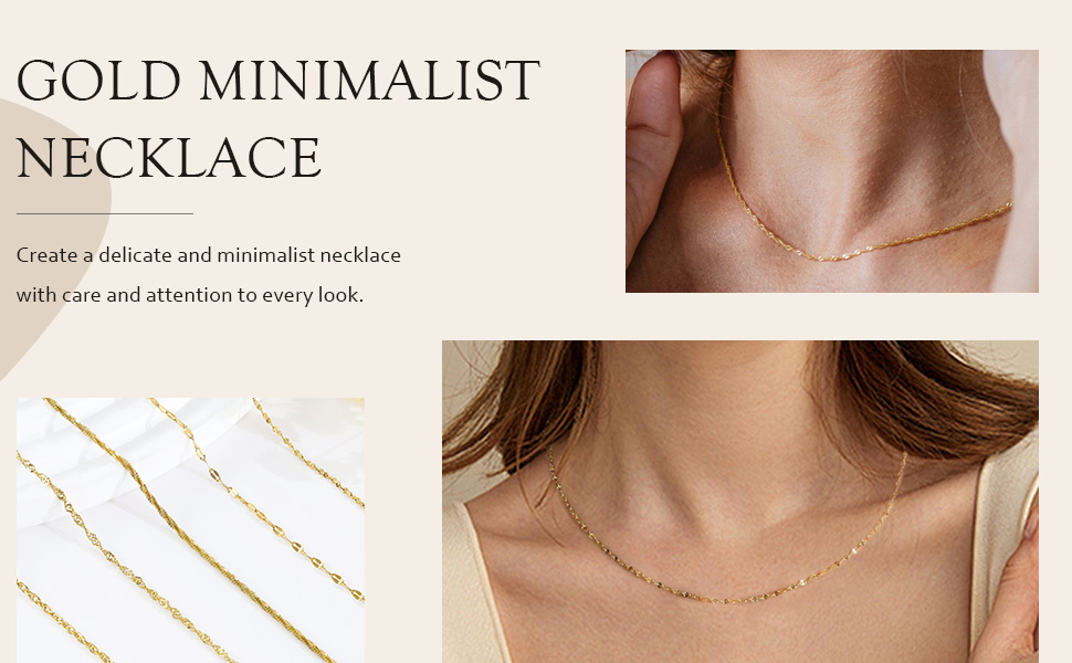 gold necklace for women