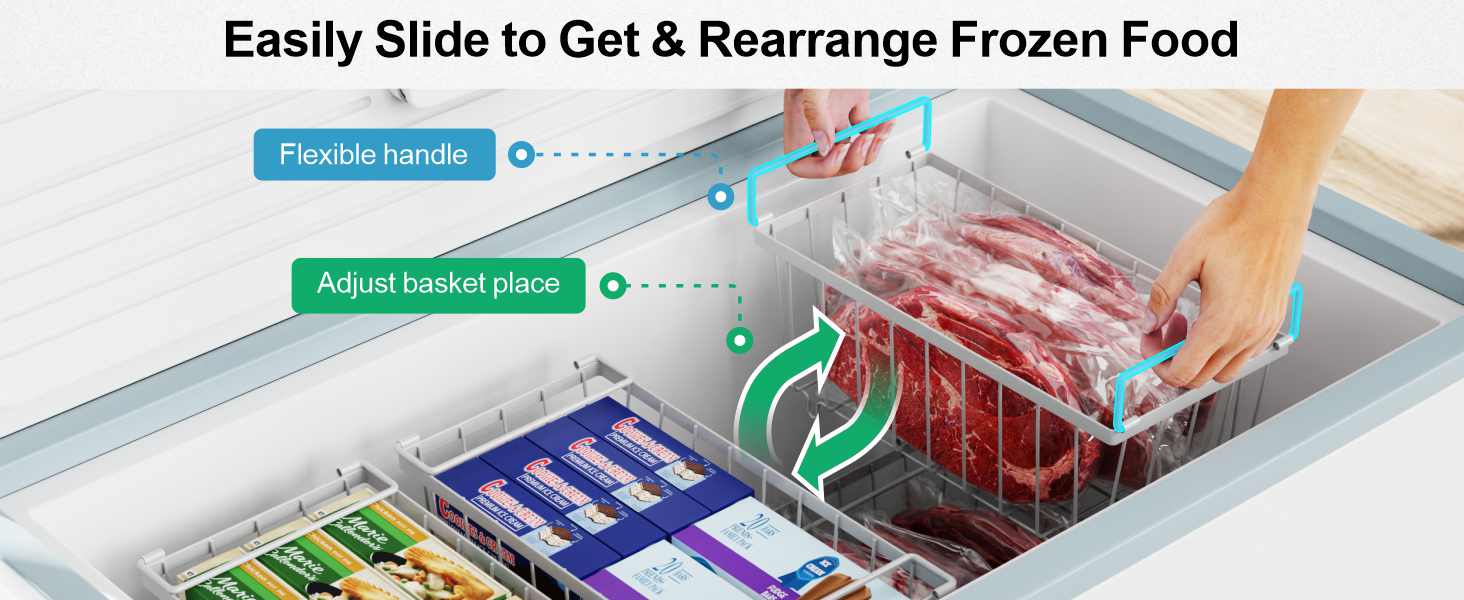 freezer organizers