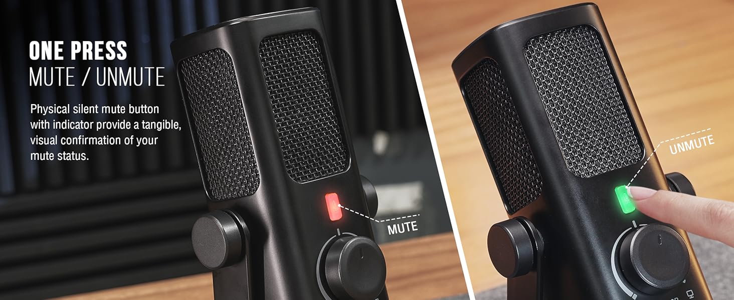 condenser recording microphone