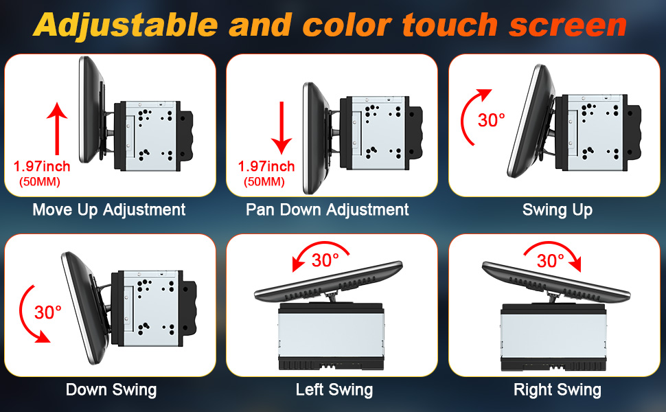 ADJUSTABLE SCREEN