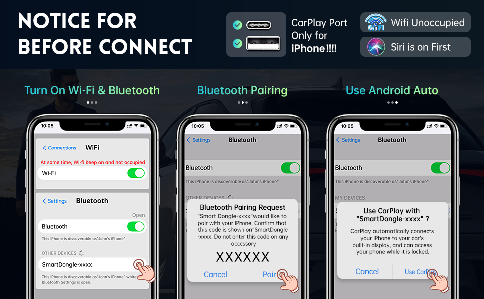 mini wireless carplay