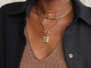 gold necklace for women