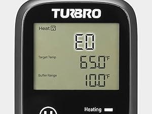 Front view of controller screen showing EO indicating sensor malfunction alarm