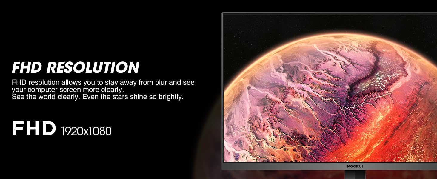 KOORUI GN02 27inch VA 240hz 1MS monitor
