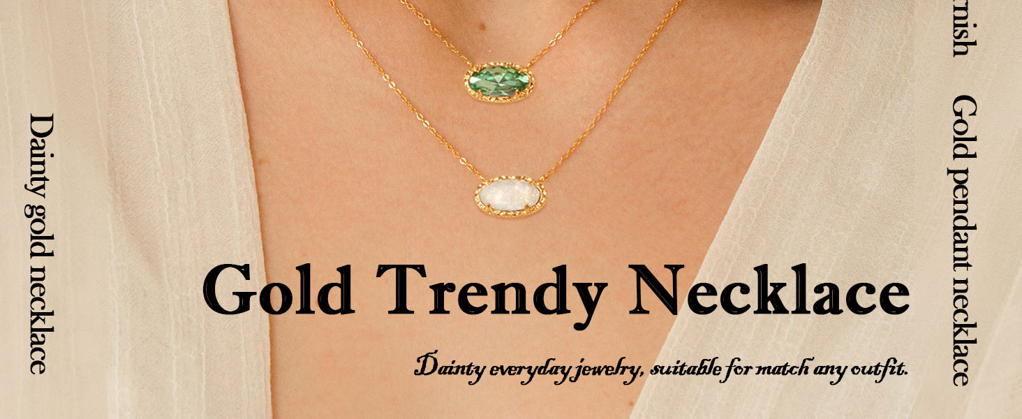 gold necklace