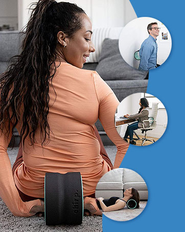 roler triggee perforated legs workout message motivation celulitis grasa exerciser indoor rodillos