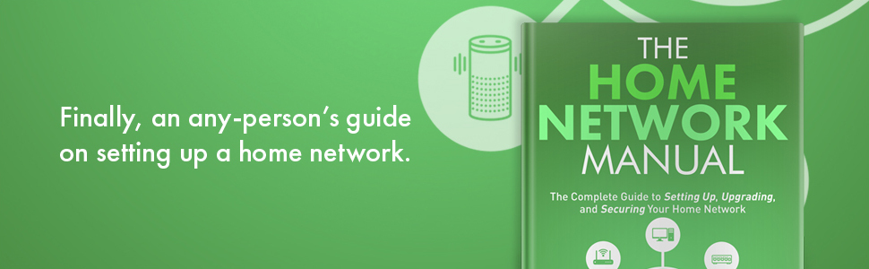 Finally an any-person's guide on setting up a home network with book cover