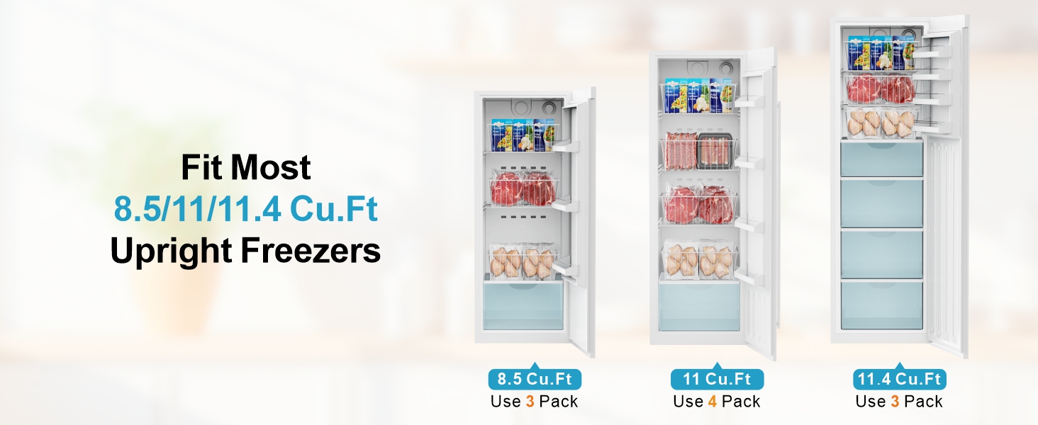 Upright Freezer Organizer