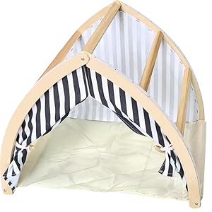 coodia cat house with scratching pad