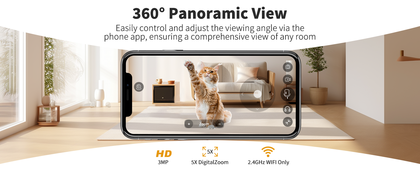 cameras companion robot for pets