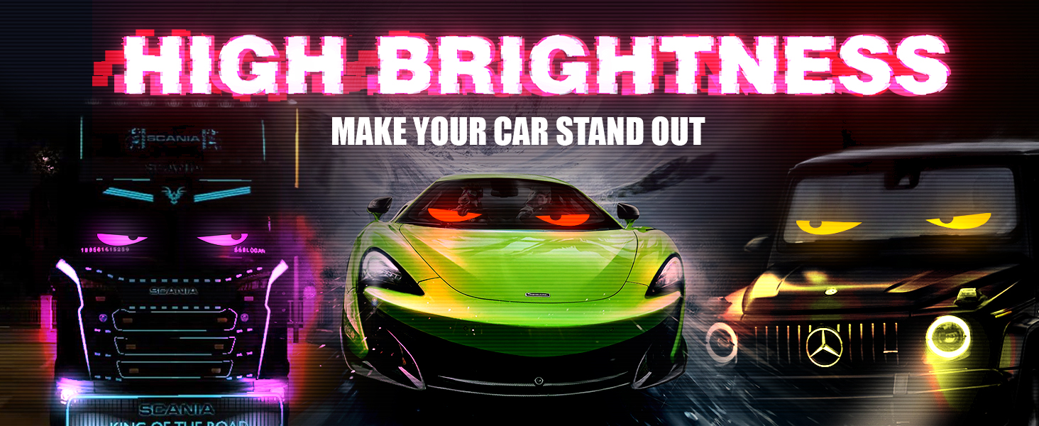 devil eyes light for cars