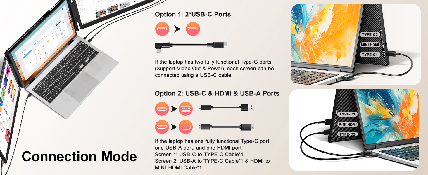 3 portable monitor for laptop