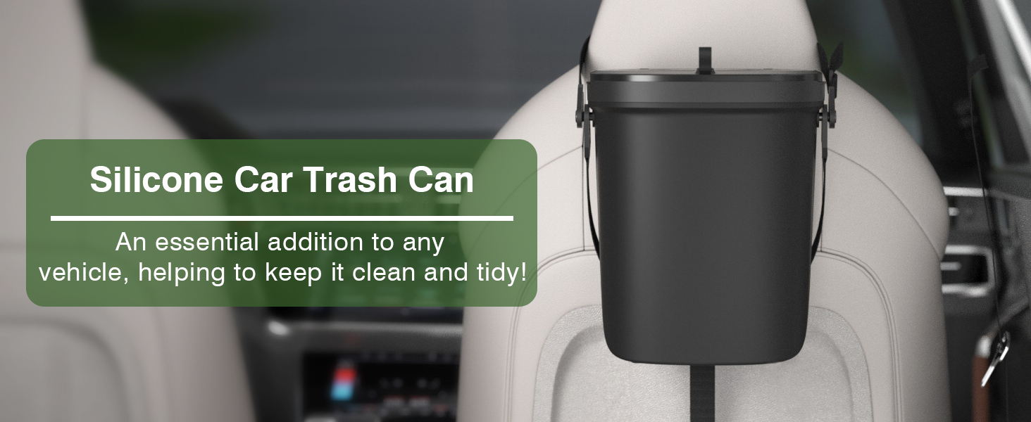 car trash can