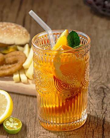 Romantic drinking glasses glass cup glassware set