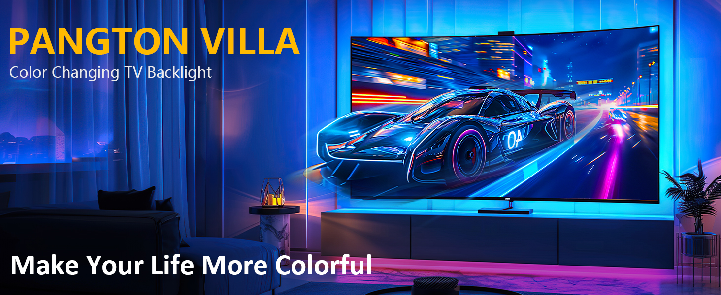 Color Changing TV Backlight