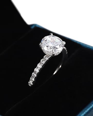 2ct CZ Engagement Ring