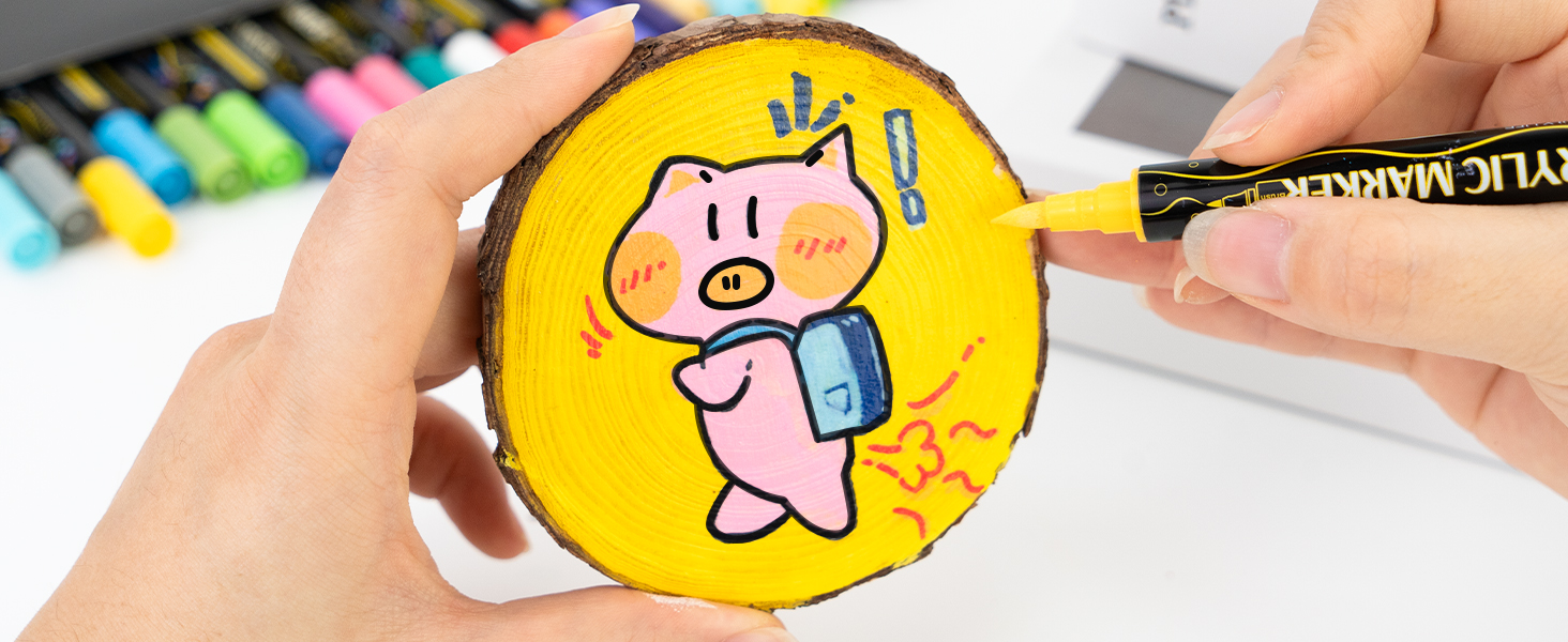 Rock Painting, Ceramic, Wood, Canvas, Plastic, Glass, Stone
