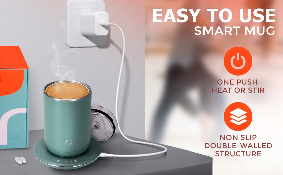 Smart Coffee Mug Stirring Heating