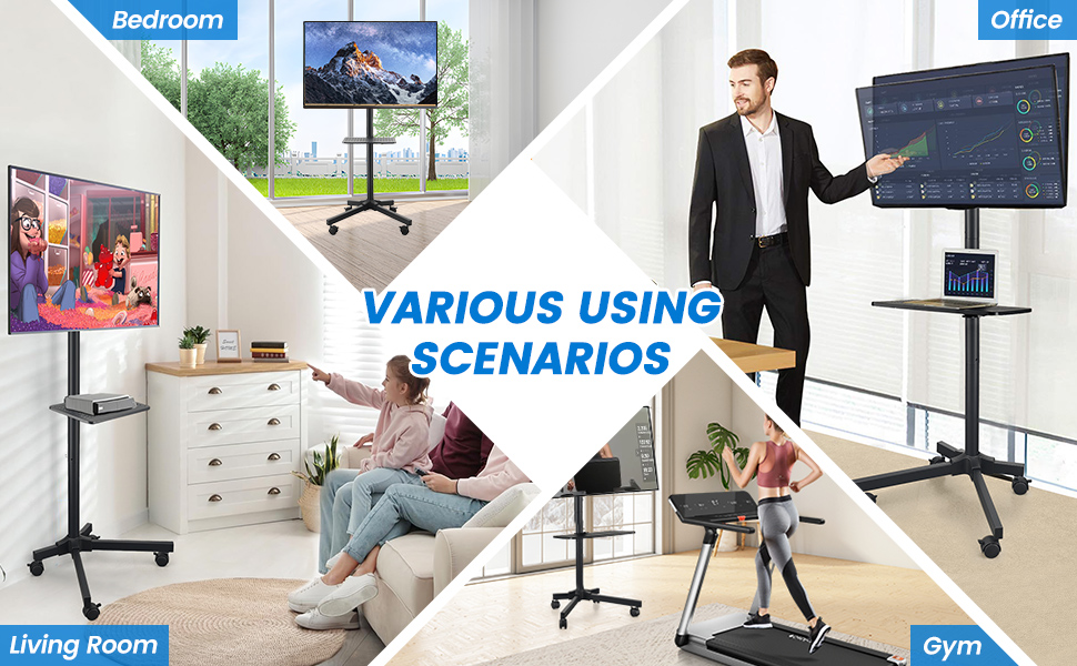 Mobile TV Stand