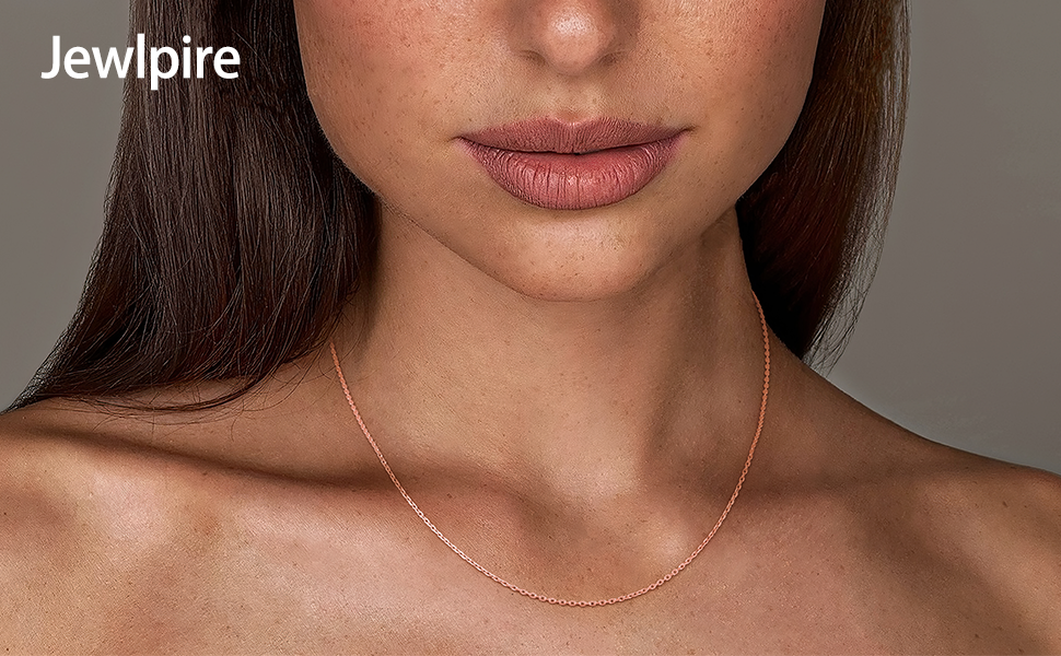 rose gold chain silver chain gold chain