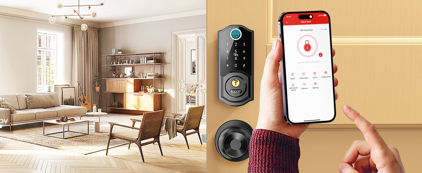 App door lock