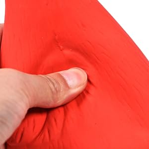 dog squeaky chicken rubber toy