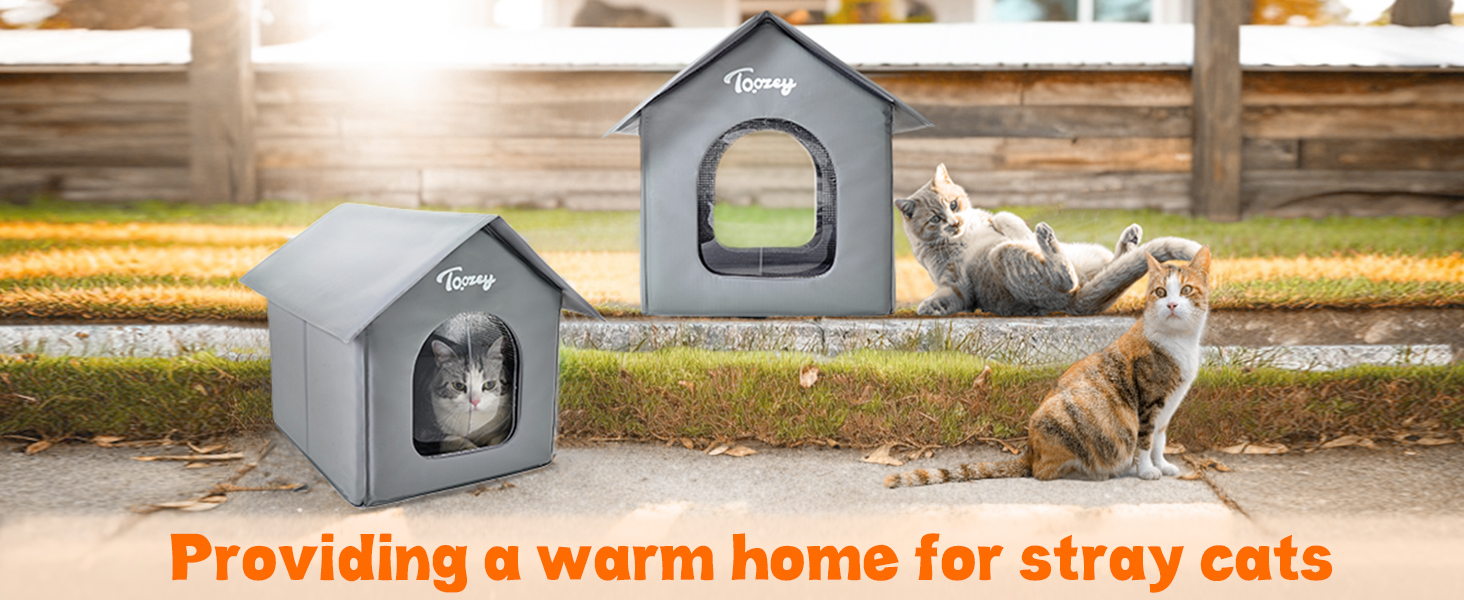 outdoor cat house